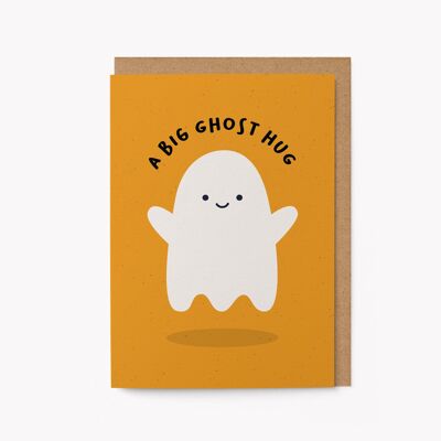 Abbraccio fantasma - Biglietto di auguri