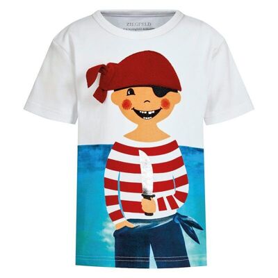 Camiseta de manga corta de Pirate Paul para niño