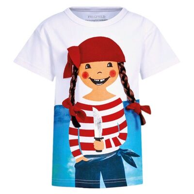Camiseta de manga corta de la Pirata Paula