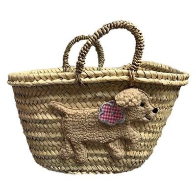 Bolso cesta pequeño perro Kitty