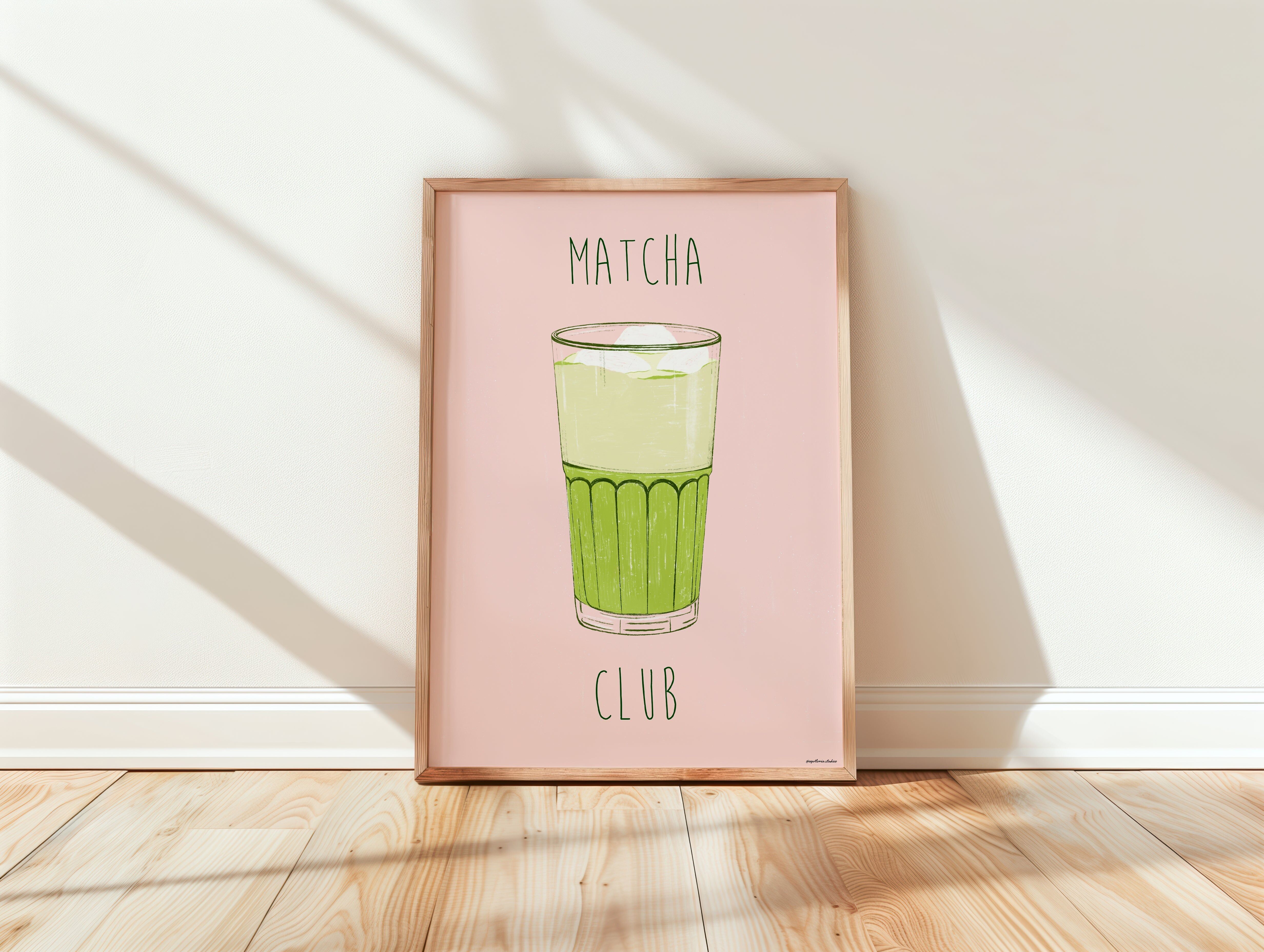 Matcha Club Poster