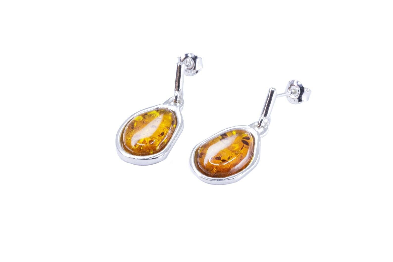 Pendants d'oreilles ELEMENTS Ambre