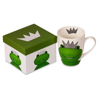 Grenouille Prince William, mug, tasse dans un coffret cadeau