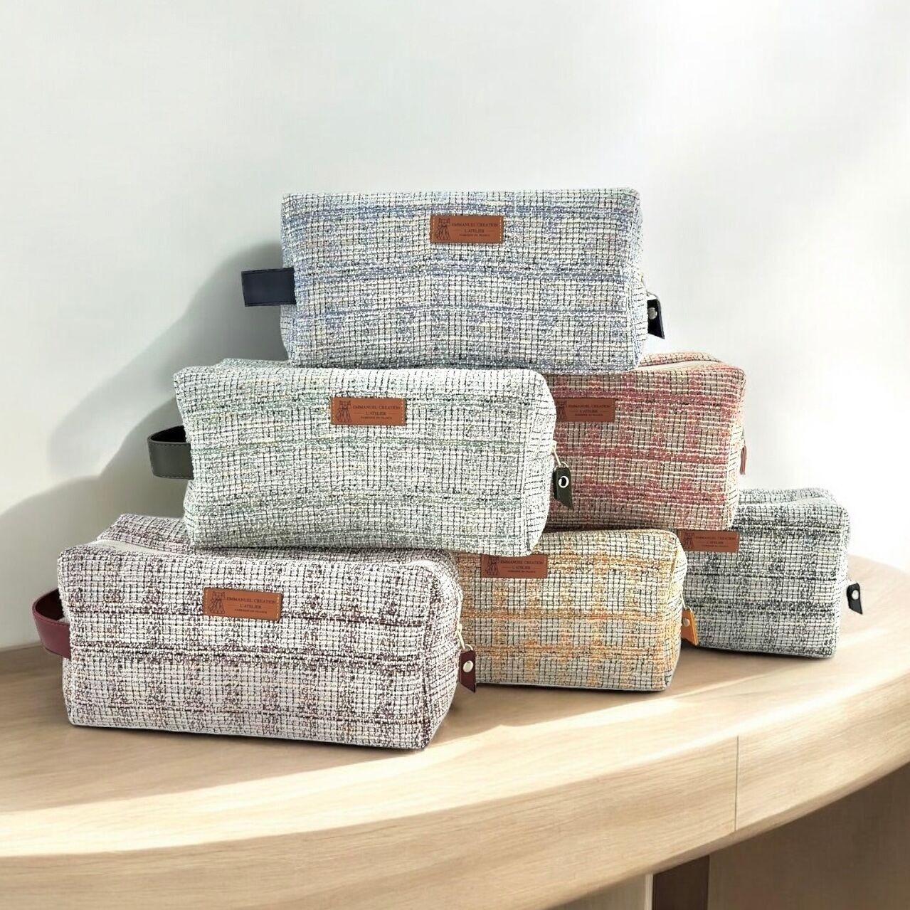 Confezione da 6 astucci nomadi M, "Coco"