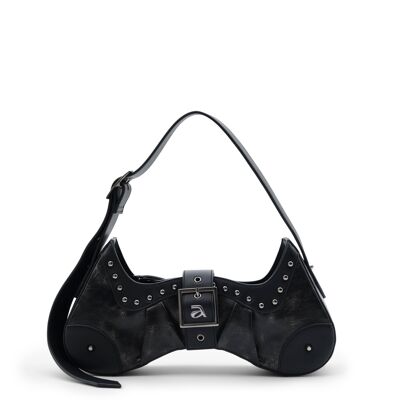 Borse in pelle vegana, articoli in pelle alla moda: Archie Black Rock City