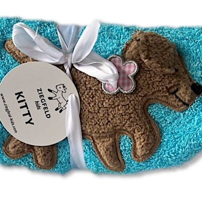 Toalla de rizo Kitty de 50 cm x 100 cm para amantes de los perros en 11 colores