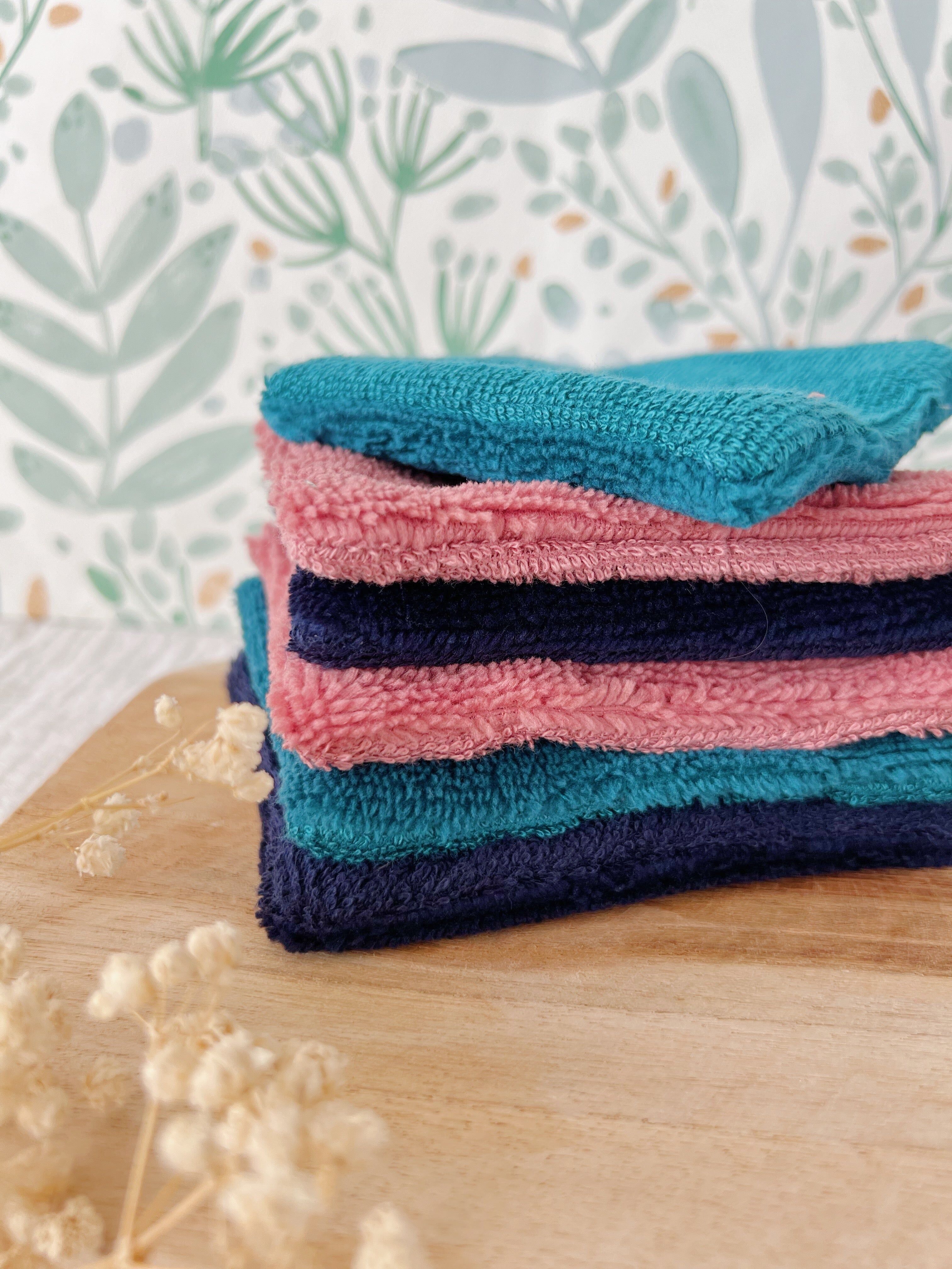 Set di 4 dischetti di cotone lavabili vernice speciale - lavabile si scioglie