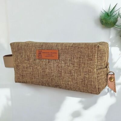 Estuche Nomad S, "Yute Brillante"