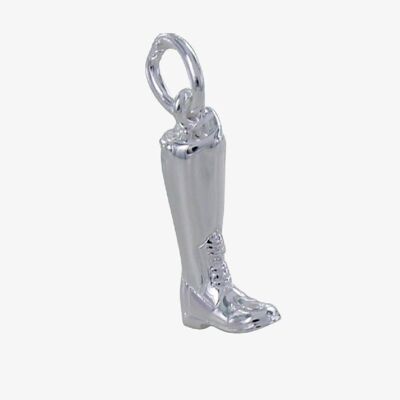 Sterling Silver Small Riding Boot Charm