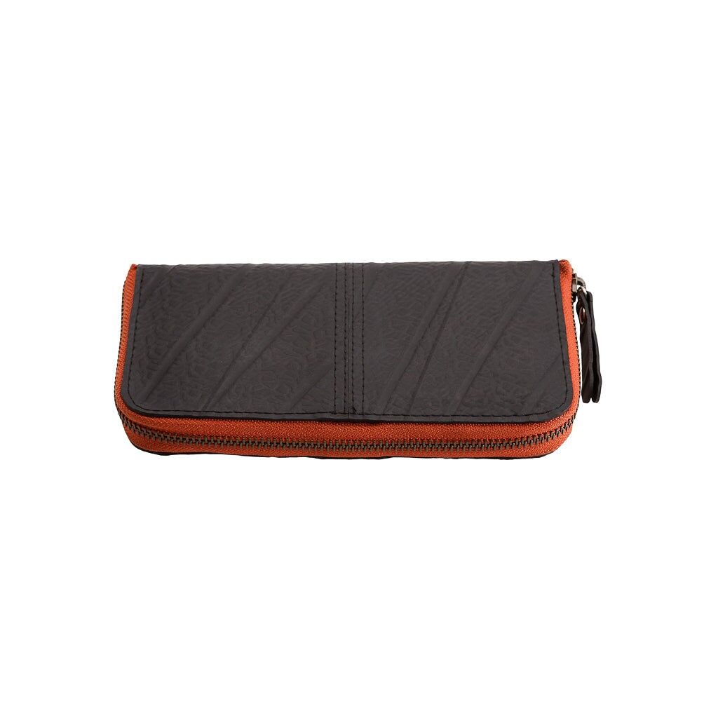 Borsa vegana Caroline con cerniera lunga (disponibile in 6 colori)