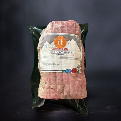 Tocino de ternera enrollado 100% Halal - 2 kg