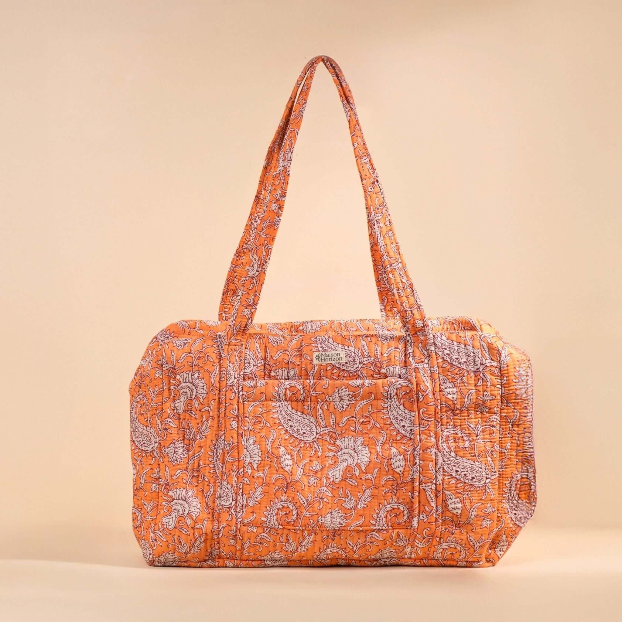 Lola Peche Floral Weekend or Changing Bag