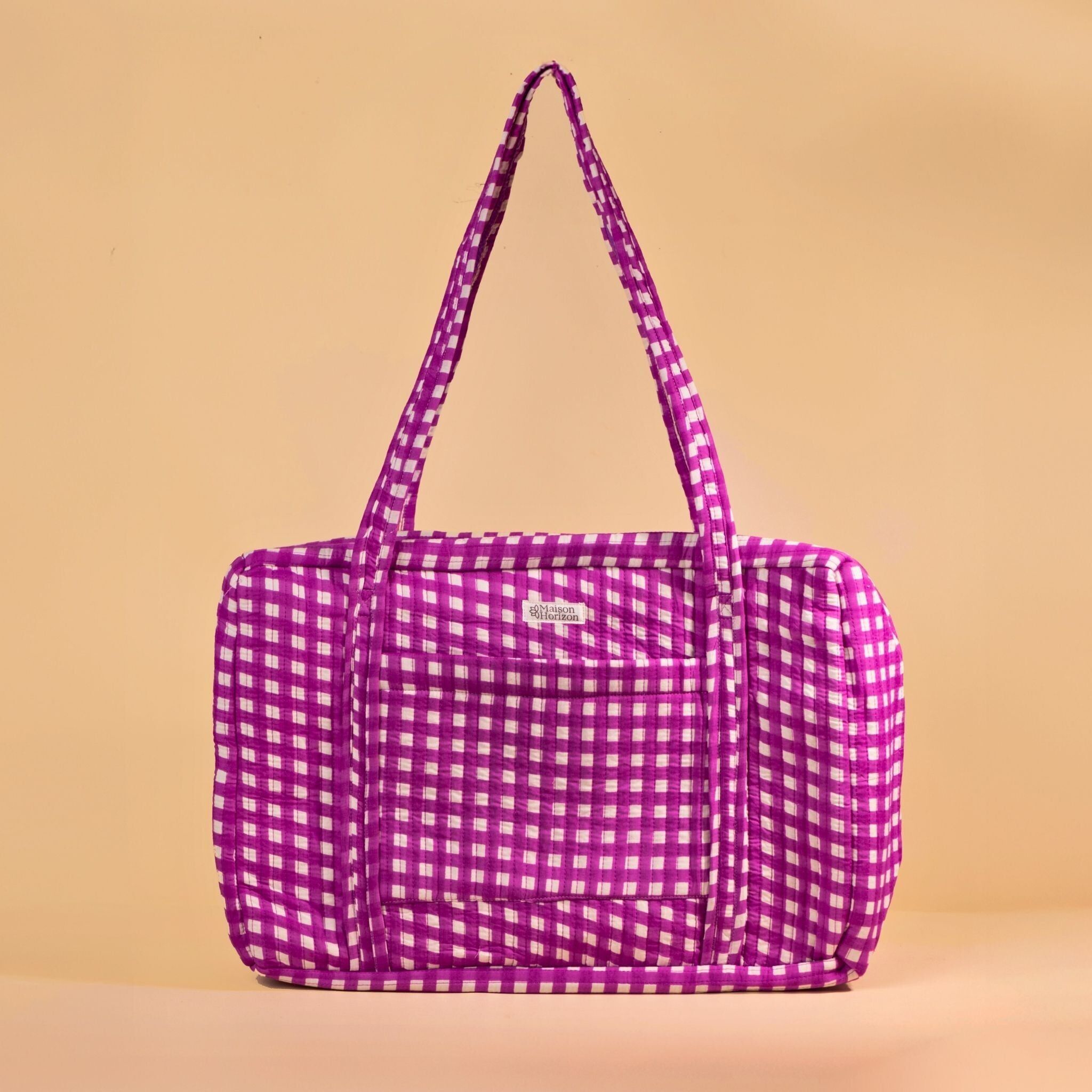 Lola Vichy Ultra Violet Weekend or Changing Bag