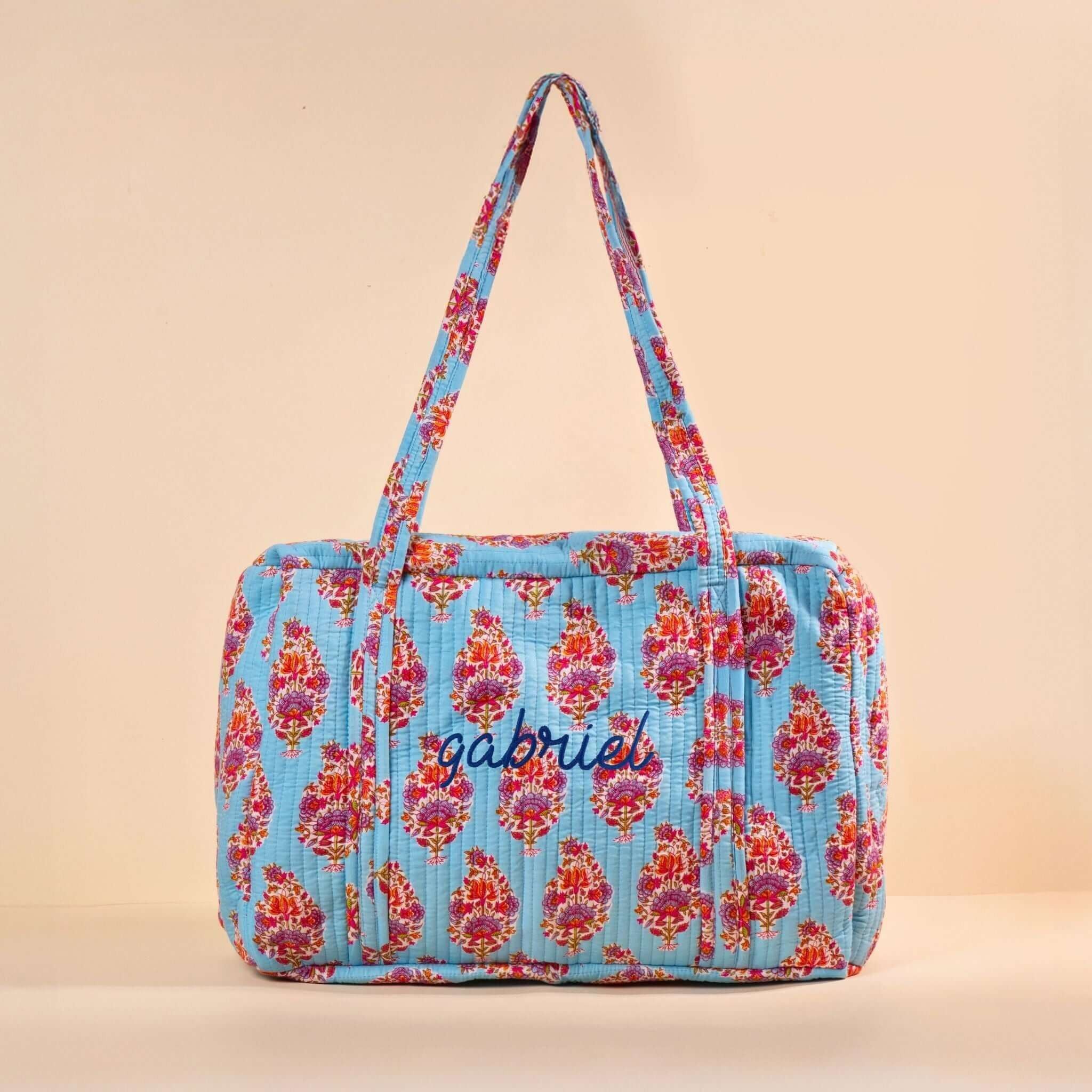 Lola pastel bouquet weekend or changing bag