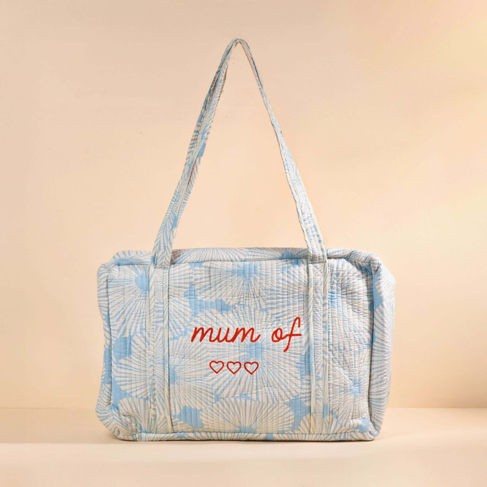 Lola pastel blue weekend or changing bag