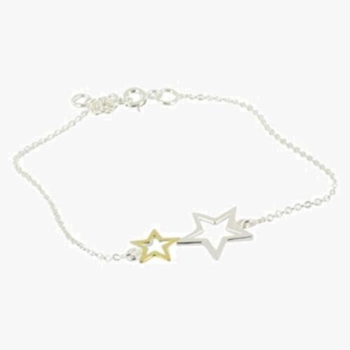 2 Star and Gold Bracelet