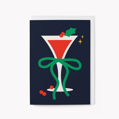 Christmas Cocktail - Holiday card
