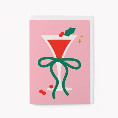 Christmas Cocktail - Holiday card