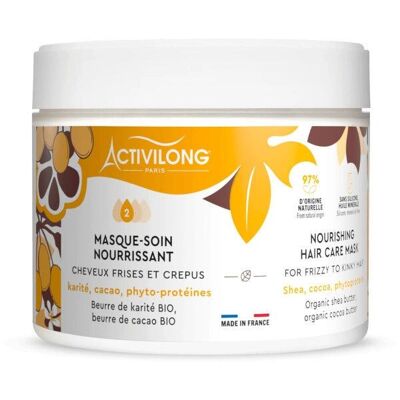 Maschera trattamento Activilong al burro di karité e cacao 300 ml