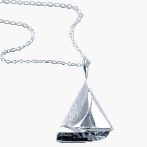 Sail Boat  Necklace
