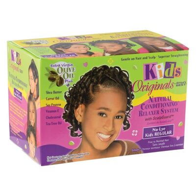 Kit lisciante e condizionante biologico per bambini, normale