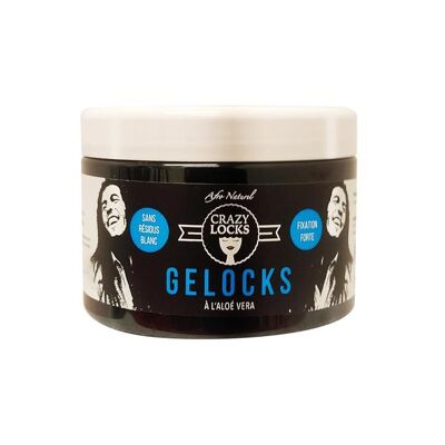 CRAZY LOCKS – Gelocks Aloe Vera (nero) 300 ml