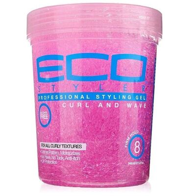 Gel Eco Styler Curl & Wave Rosa 32 oz