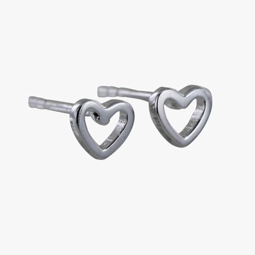 Hearts Desire Open Stud Earrings