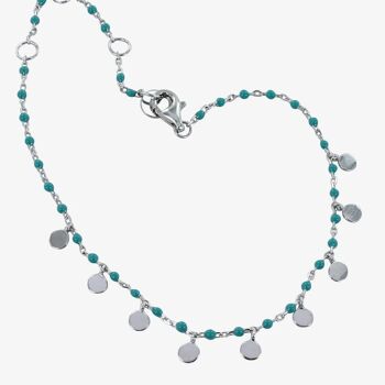 Bracelet Pois Turquoise 1