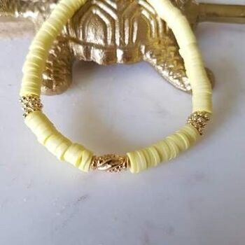 Bracelet trinidad jaune 1