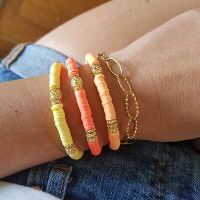 TRINIDAD ORANGE BRACELET