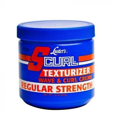 Scurl Texturizer Wave & Curl Cream Regular Strength 15oz/425g