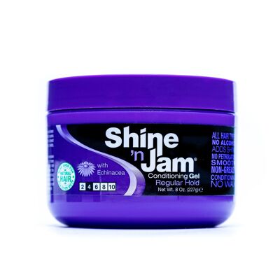 Ampro Shine'n Jam 8oz Regular Hold (Purple)