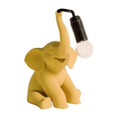 Lampada da tavolo a forma di elefante