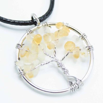 Collar Árbol de la Vida - Cornalina