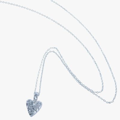 Mini Chocolate Heart Necklace