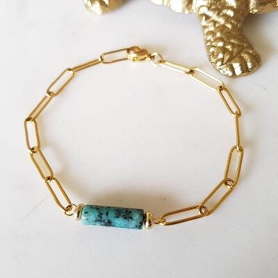 Bracelet koro turquoise