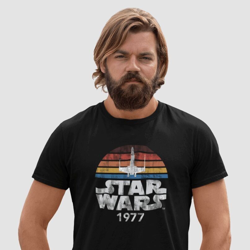 T-shirt Star Wars - 1977