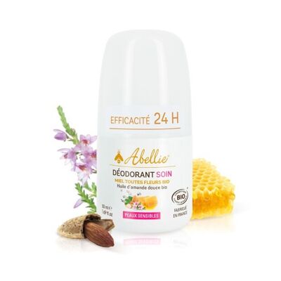 Desodorante de miel de flores y aceite de almendras dulces orgánico 50 ml