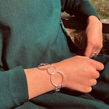 Bracelet Céleste en argent sterling 4