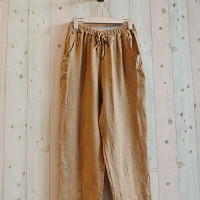 REF 6522 PANTALON LINO 100%
