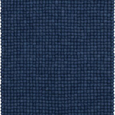 Alfombra rectangular de bolas de fieltro Alva