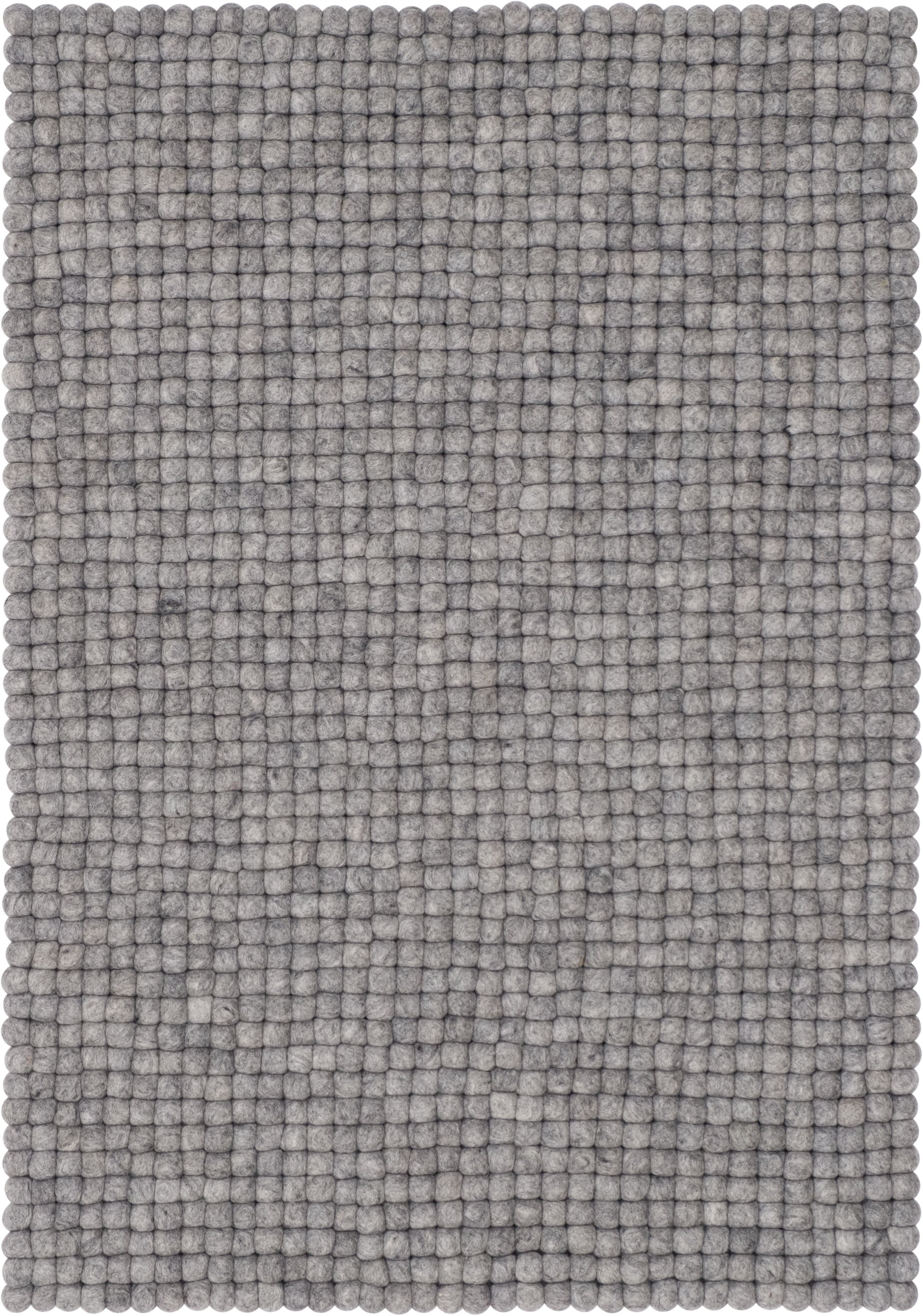 Tappeto rettangolare in feltro Carl