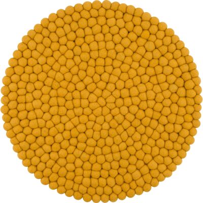 Klara – Cojín de asiento redondo de fieltro