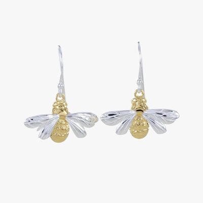 Boucles d'oreilles reine des abeilles