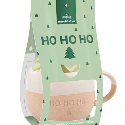 Coffret cadeau guimauve et tasse Ho Ho Ho