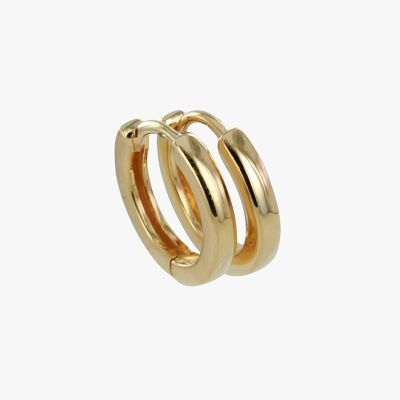 Men's Sleepy Jean Hoop Earring Gold