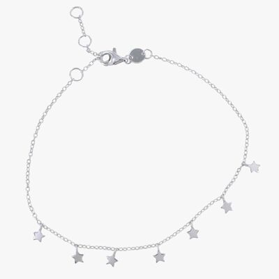 Starry Sterling Silber Charm-Armband