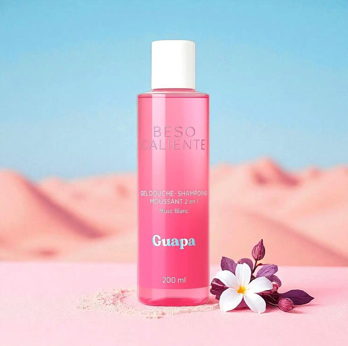 2 in 1 Foaming Shower Gel – Shampoo – White Musk