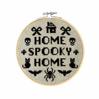 Kit punto croce "Home Spooky Home"